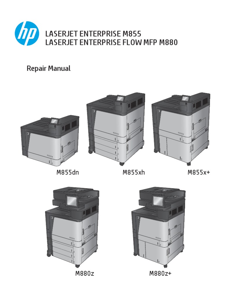 laserjet m855