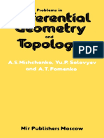 A S Mishchenko, Yu.P.Solovyev, A T Fomenko-Problems in Differential Geometry and Topology-Mir Publishers (1985) PDF