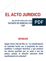 Definicion Del Acto Juridico