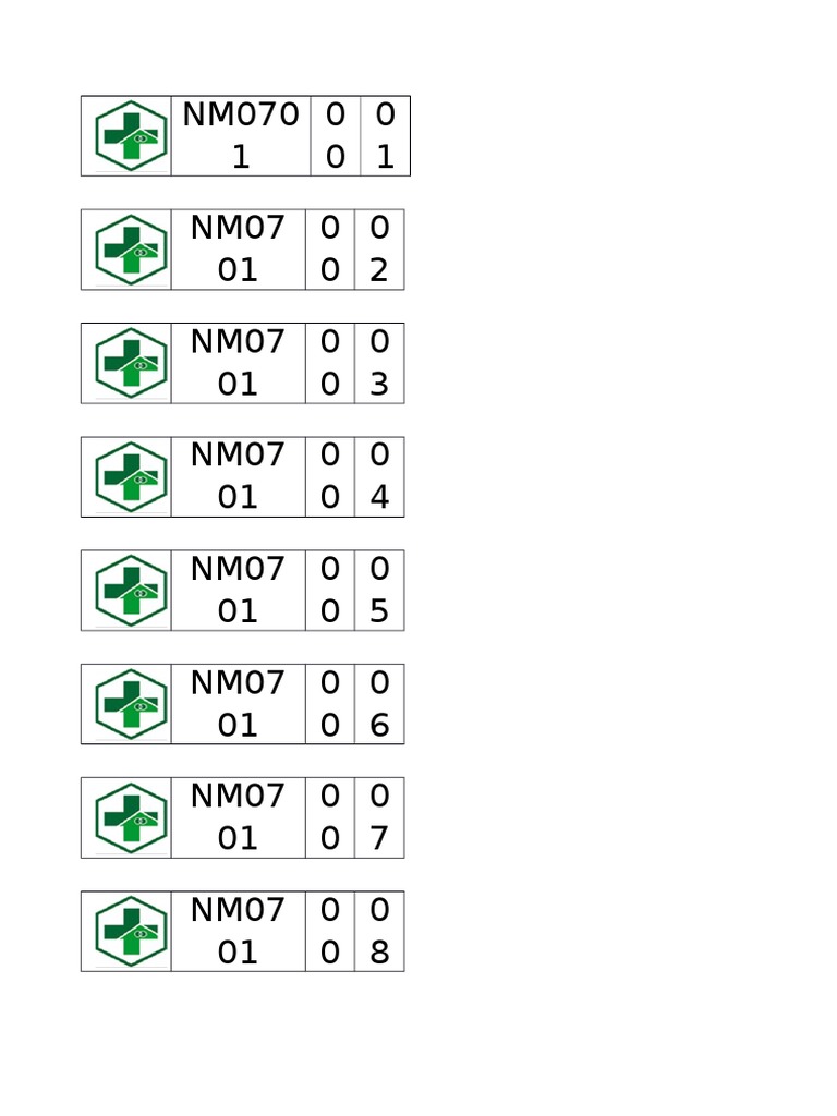 Nm0701 Code | PDF