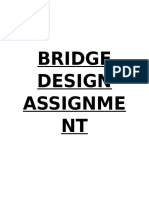 Details of the Pedestrian Design Bridge