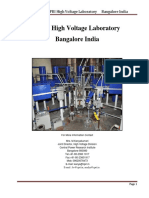 CPRI High Voltage Lab Overview Bangalore