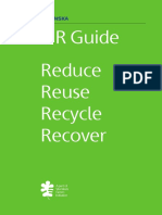 4 R Guide Reduce Reuse Recycle Recover