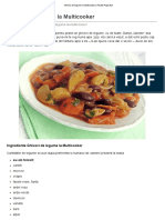 Ghiveci de Legume La Multicooker - Rețete Papa Bun