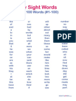Fry 1st 100 PDF