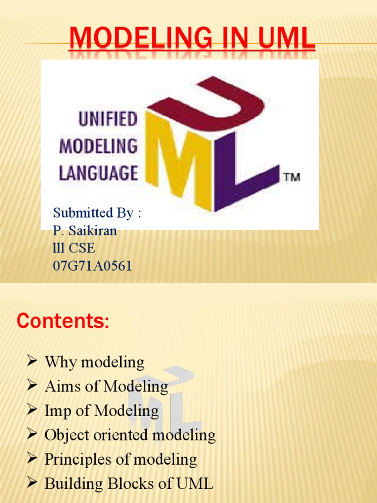 Understanding UML Modeling Principles | PDF | Conceptual Model ...