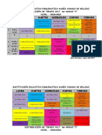 Horario Escolar 2016