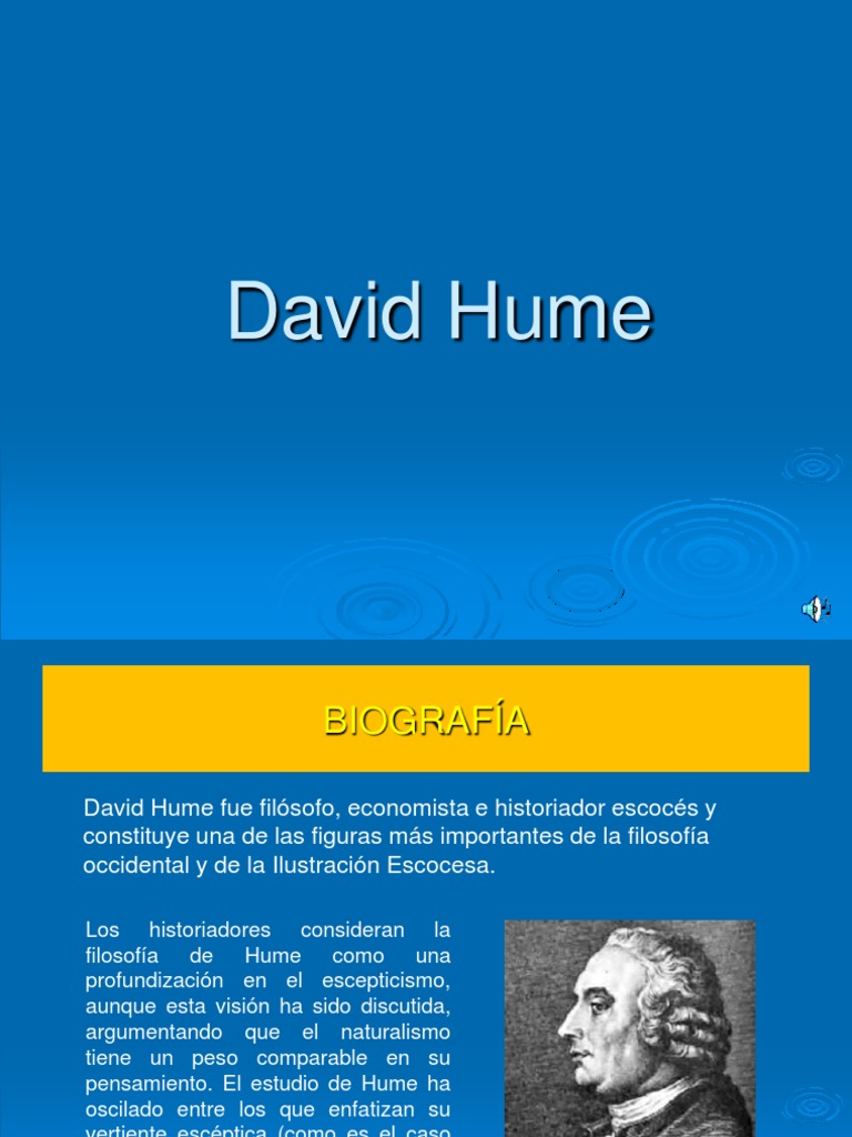 David Hume | PDF | David Hume | Causalidad