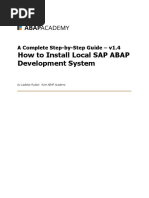 ABAP Academy How to Install SAP Trial v1.4