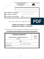 Certificat de Nivell C1 D'Anglés: 3. Written Expression