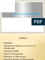 Principles of Management