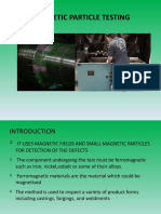 Magnetic Particle Testing