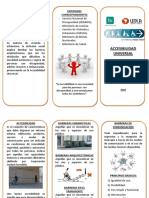 Triptico Accesibilidad