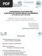 RADIOTERAPIA ADJUVANTE NOS SARCOMAS DE TECIDOS MOLES DOS MEMBROS