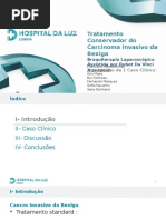 Tratamento Conservador do Carcinoma Invasivo da Bexiga