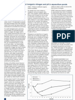 Uso de melaço para controle de amônia e pH em viveiros