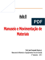 Manuseio e Movimentação