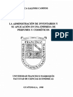 Administración de Inventarios Aplicada A Perfumerías PDF