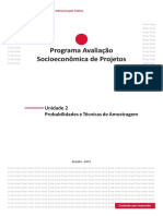 Unidade 2 - Probabilidades e Técnicas de Amostragem