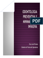 PRESENTACION Odontologóa Preventiva y Mínimamente Invasiva