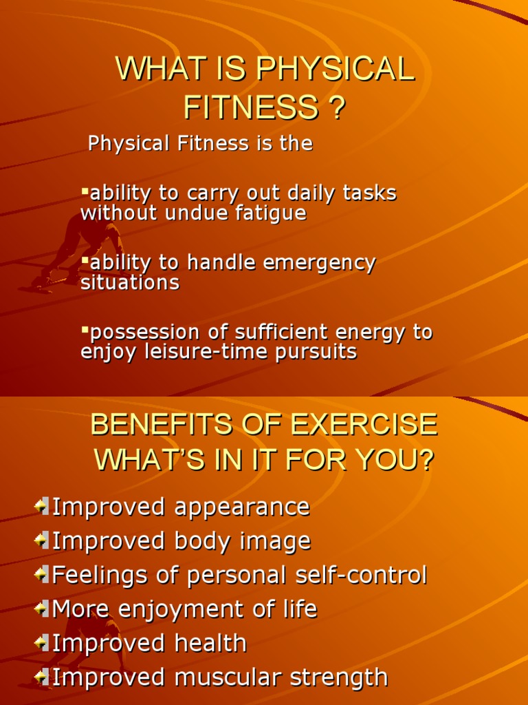 Understanding Physical Fitness | PDF