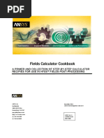 Fields Calculator Cookbook