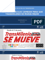 Nuevos Ruta Facil Transmilenio 2017 Cambios