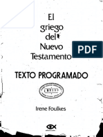 FOULKES, I. - El Griego Del Nuevo Testamento. Texto Programado - Caribe, 1973 PDF