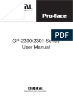 GP-2300/2301 Series User Manual: Digital Electronics Corporation