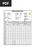 Benkelman Beam Deflection Data Analysis