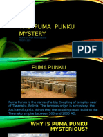 The Puma Punku Mystery