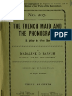 (1911) The French Maid and The Phonograph: A Play in One Act