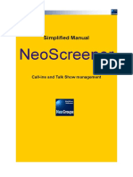 NeoScreener - Manual En