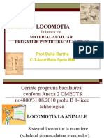 Biologie PT Bac Locomotia