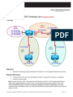 Chapter 3 Lab 3-5, OSPF Challenge Lab: Topology