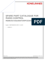 9c. Spare Part Catalogue for Radio Control