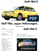Catalogo Golf VR6 en España