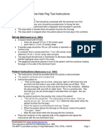 Nine Hole Peg Test Instructions PDF