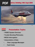 International Aircraft V2500 Engine Troubleshoot Brief