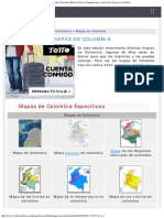 Mapas de Colombia - Mapas Geográfico Político Regiones Naturales Relieve Lluv PDF