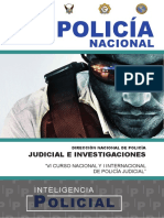 VI Curso Nacional y I Internacional de Policía Judicial