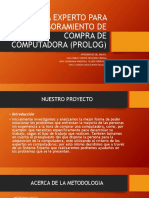 Sistema Experto Para Asesoramiento de Compra de Computadora