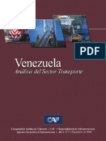 Venezuela, Anáisis Del Sector Transporte