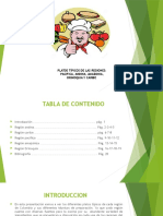 Platos típicos de las regiones de Colombia: Pacífica, Andina, Amazónica, Orinoquia y Caribe