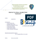 Skinlife_monografia Final Proyect Marketing 2010_pharmacy and Biochemistry