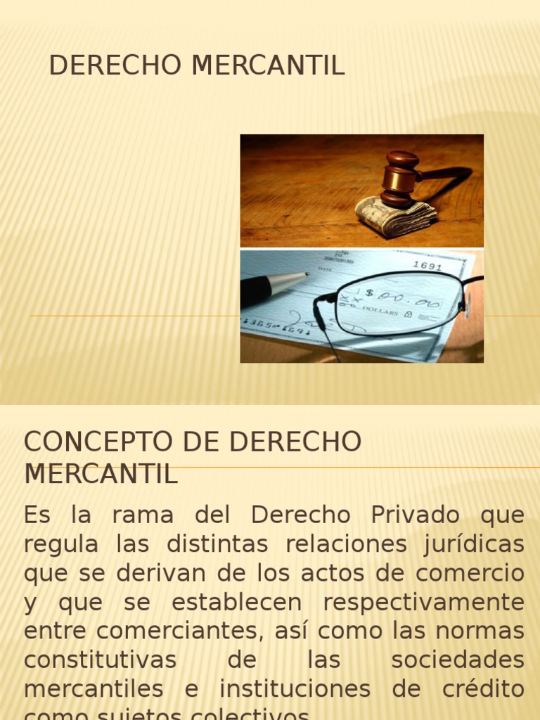 Derecho Mercantil Fuentes Del Derecho Caso De Ley