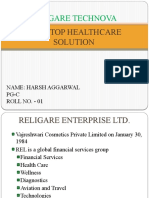 Project Report On Religare