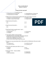 Soal Agama