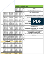 GATE Study Planner -EE