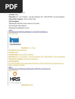 Download Experience by nisha_goyal23 SN35002192 doc pdf